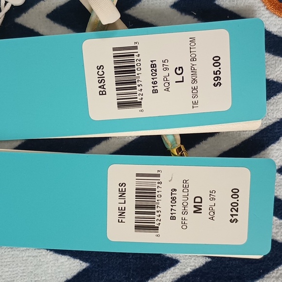 Beach Bunny Fine Lines Brand New Swimsuit - Picture 9 of 11